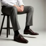 Men's Black Perforated Leather Horsebit Loafers | Shoe Emporium
