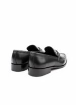 Men's Black Leather Buckle Loafers – Premium Slip-On Shoes | Shoe Emporium - Image 5